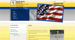 Desktop Screenshot of nevadacountyfence.com